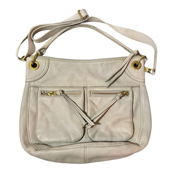 Fossil Handbags - FOSSIL Leather Crossbody Satchel Bag